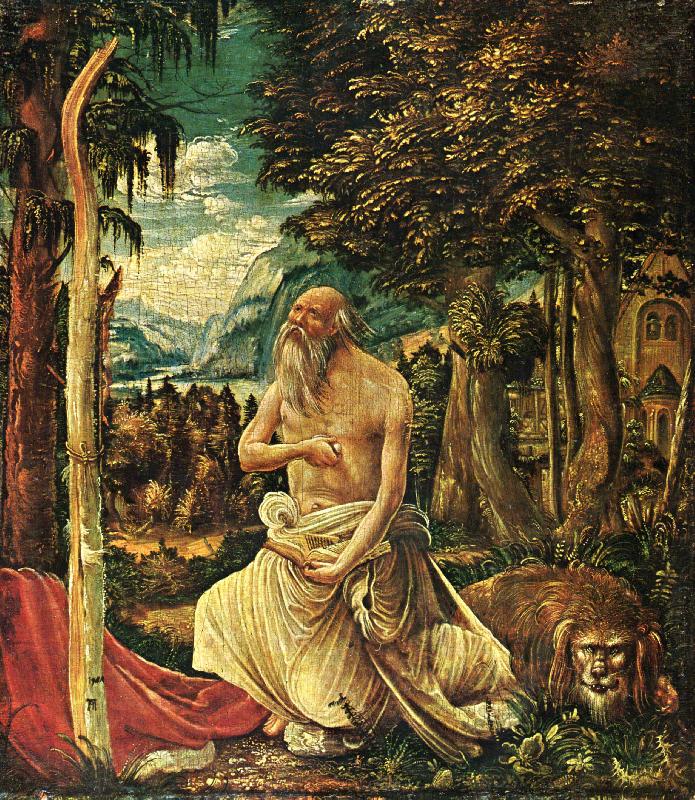 Albrecht Altdorfer Bussender Hl Hieronymus